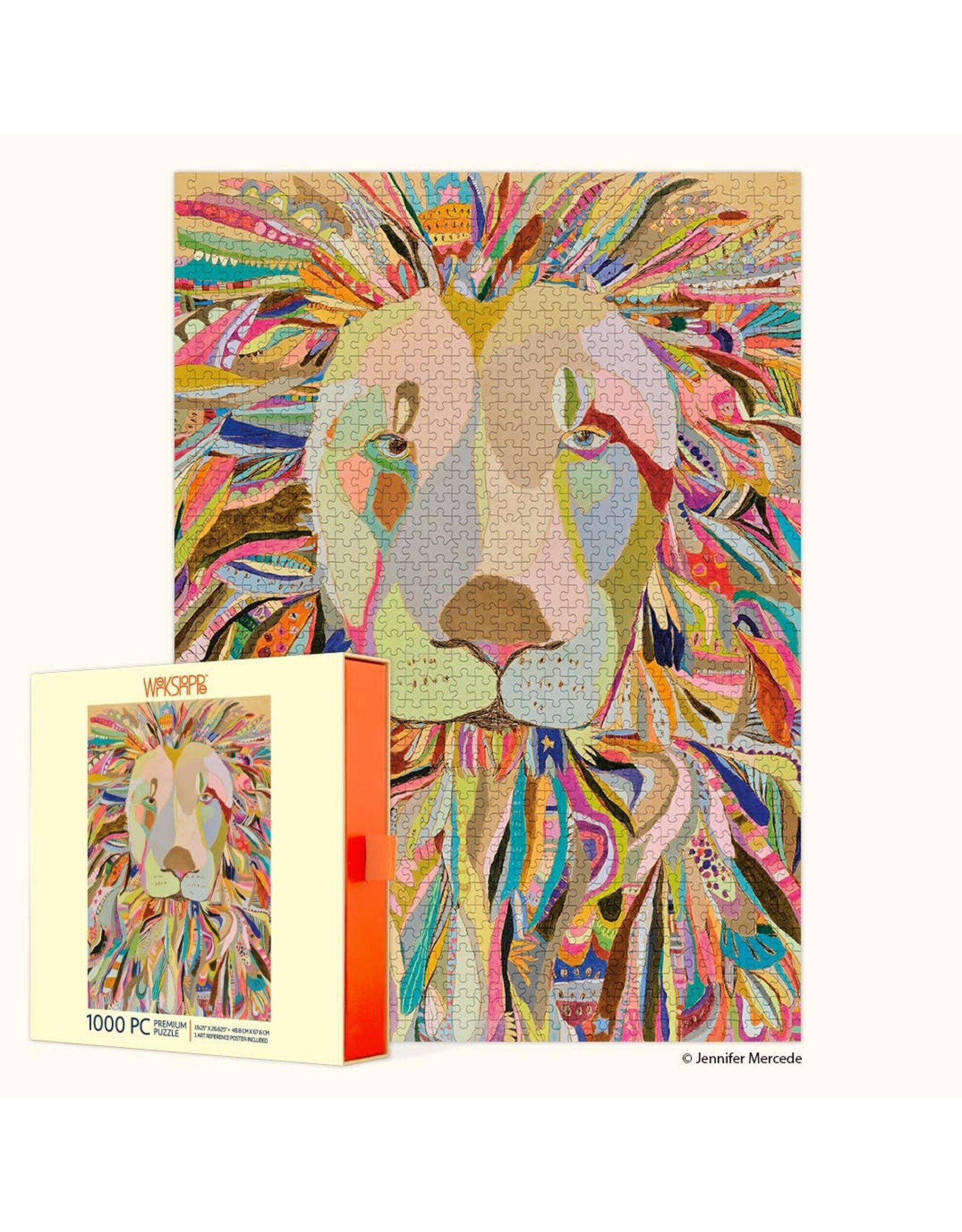 Majestic Lion 1000 Piece Puzzle