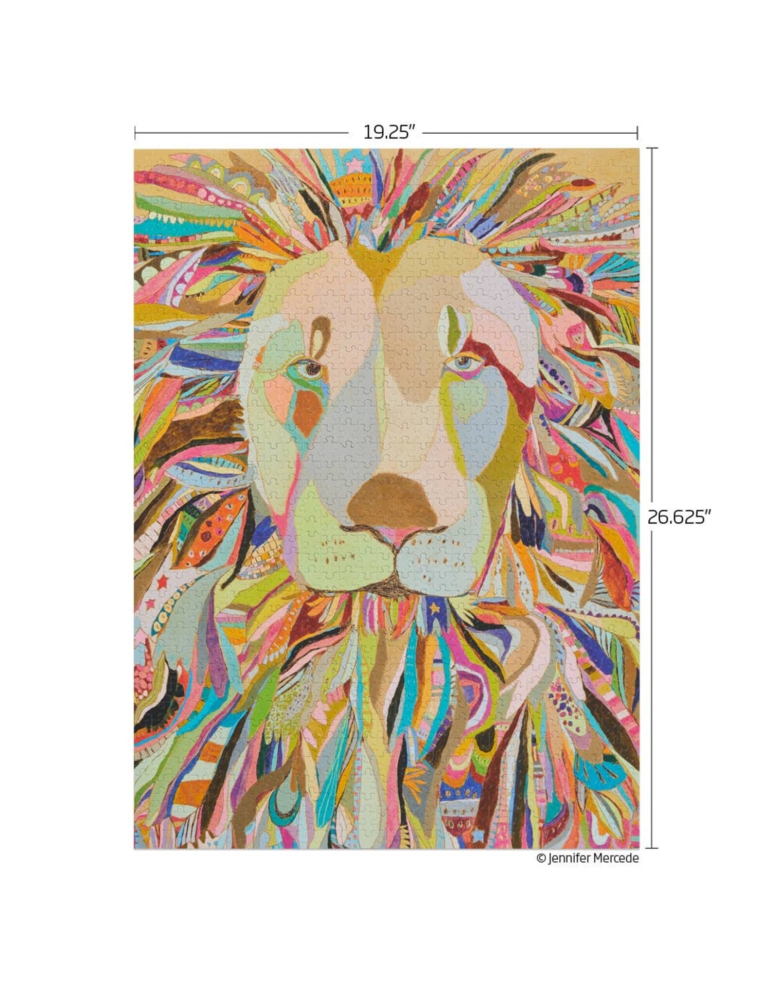 Majestic Lion 1000 Piece Puzzle