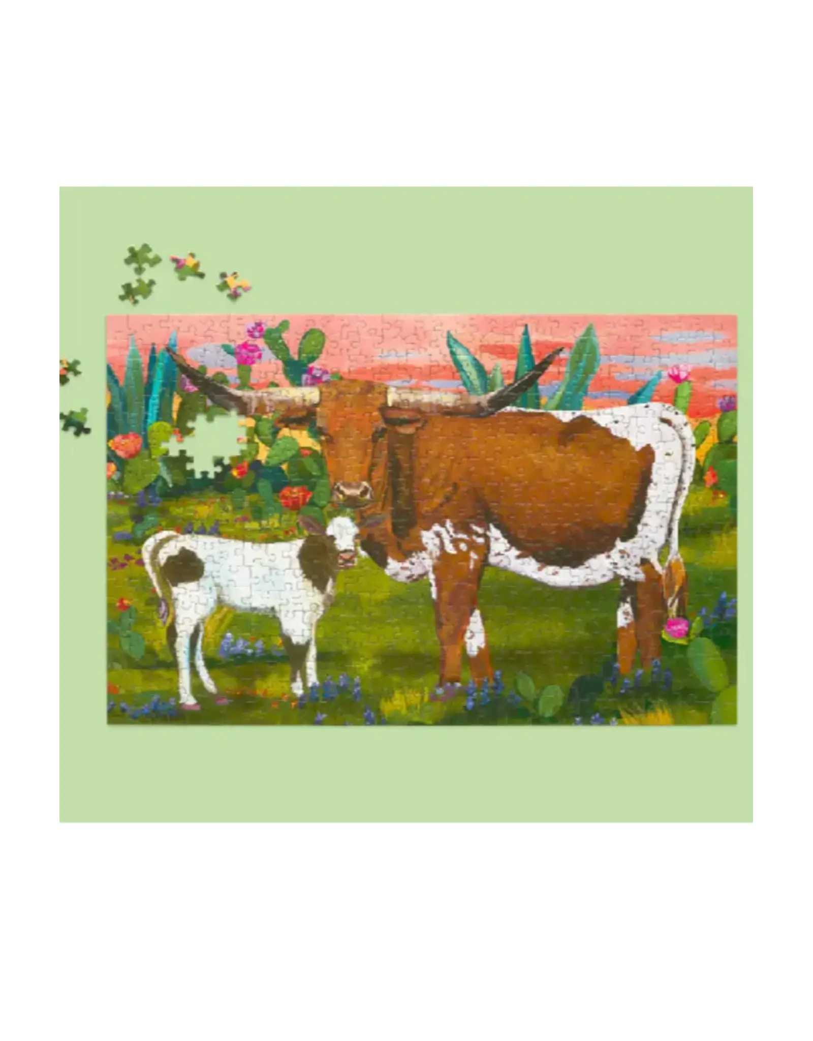 Longhorns 500 Piece Puzzle