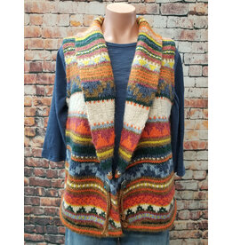 Vintage Woven Western Vest