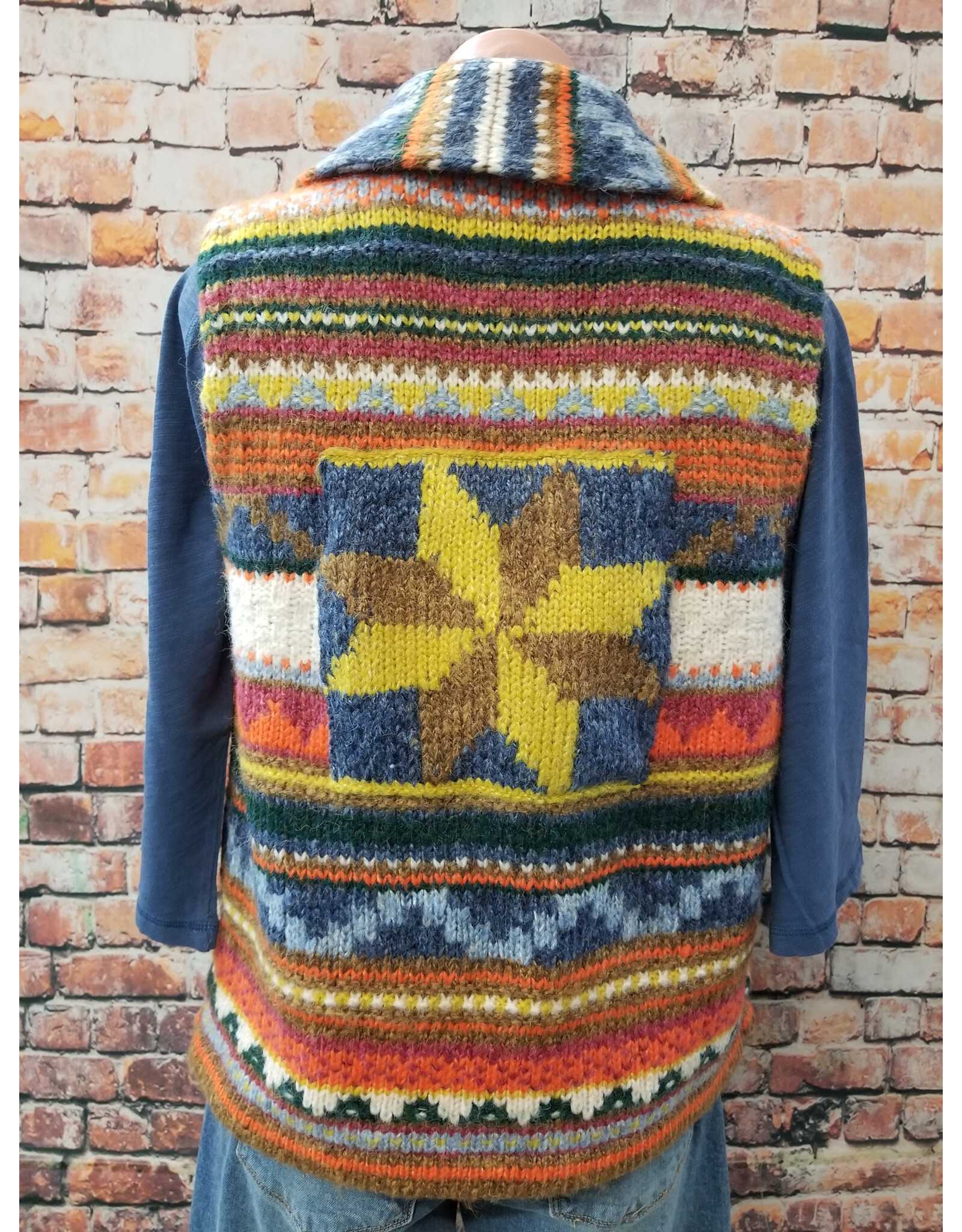 Vintage Woven Western Vest