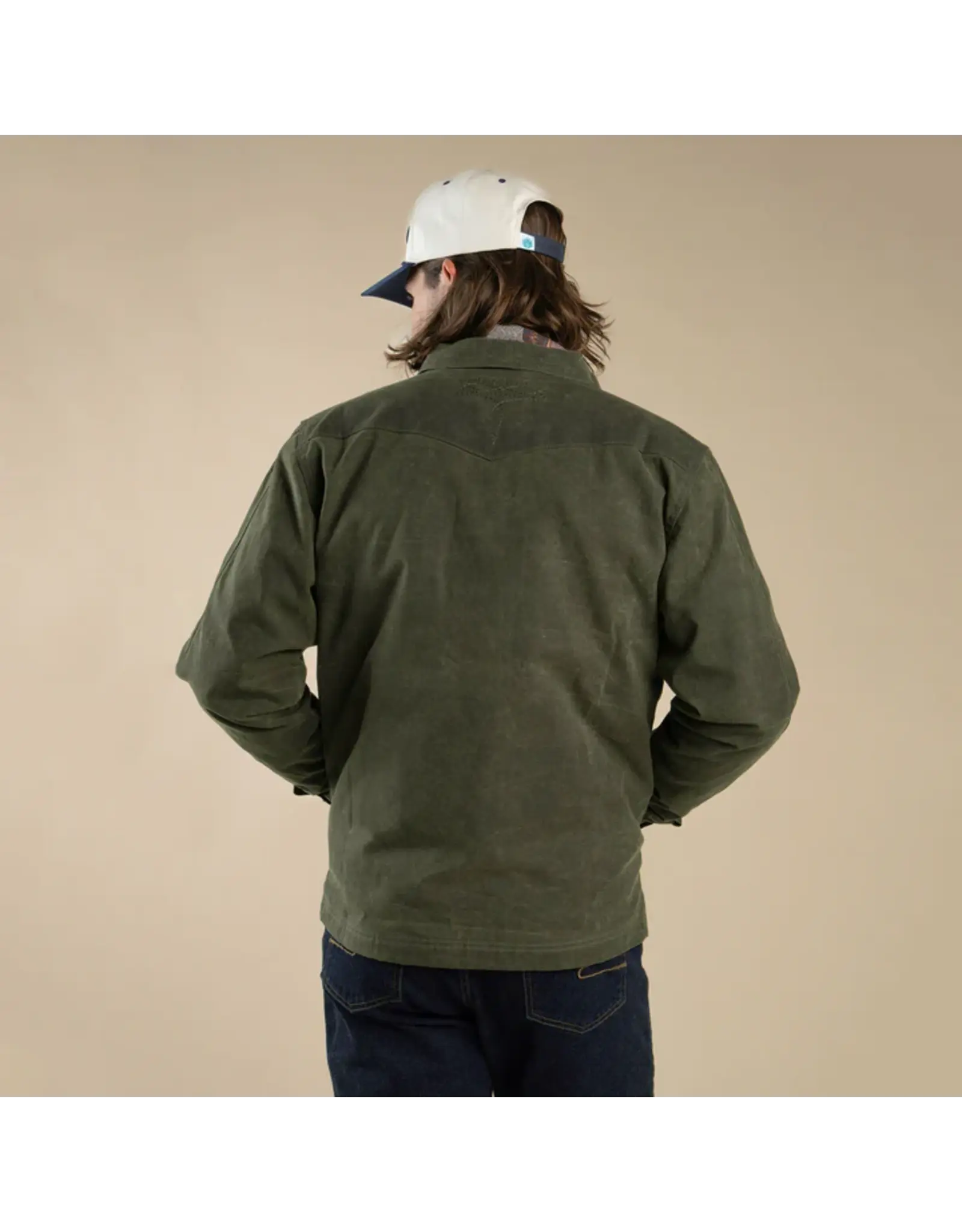 Sendero Rancho Waxed Jacket Badlands Sage