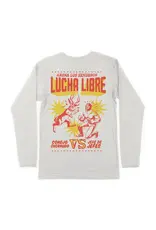 Sendero Lucha Libre Long Sleeve T-Shirt White