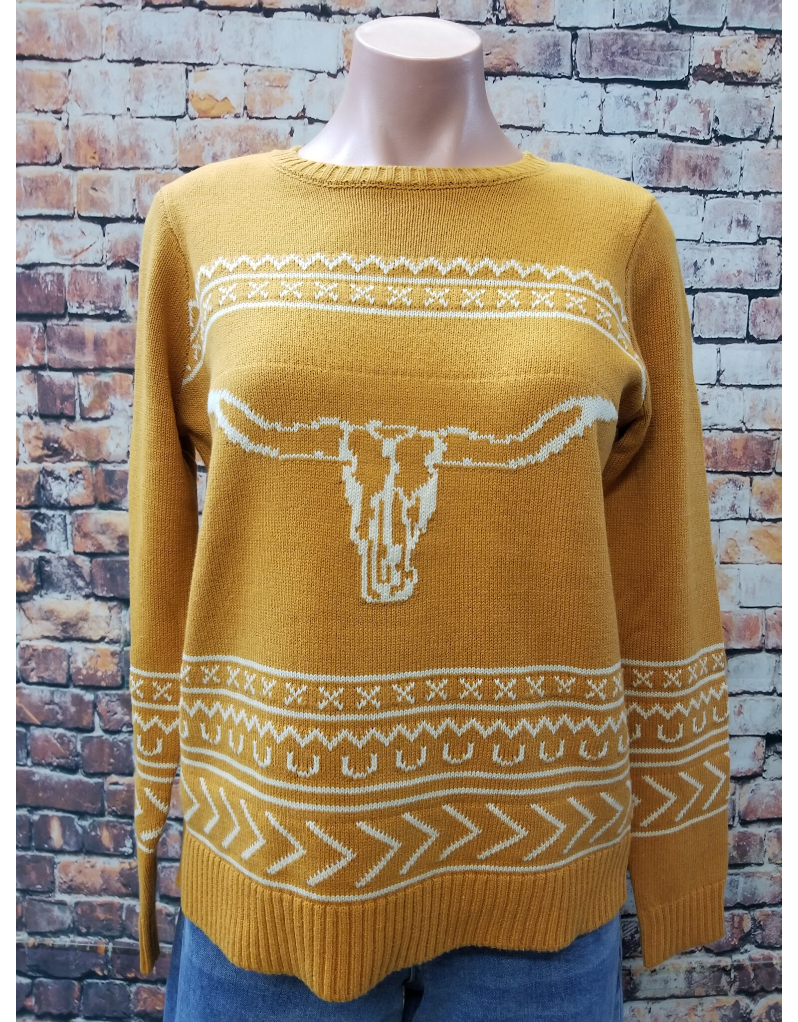 Marigold Longhorn Sweater