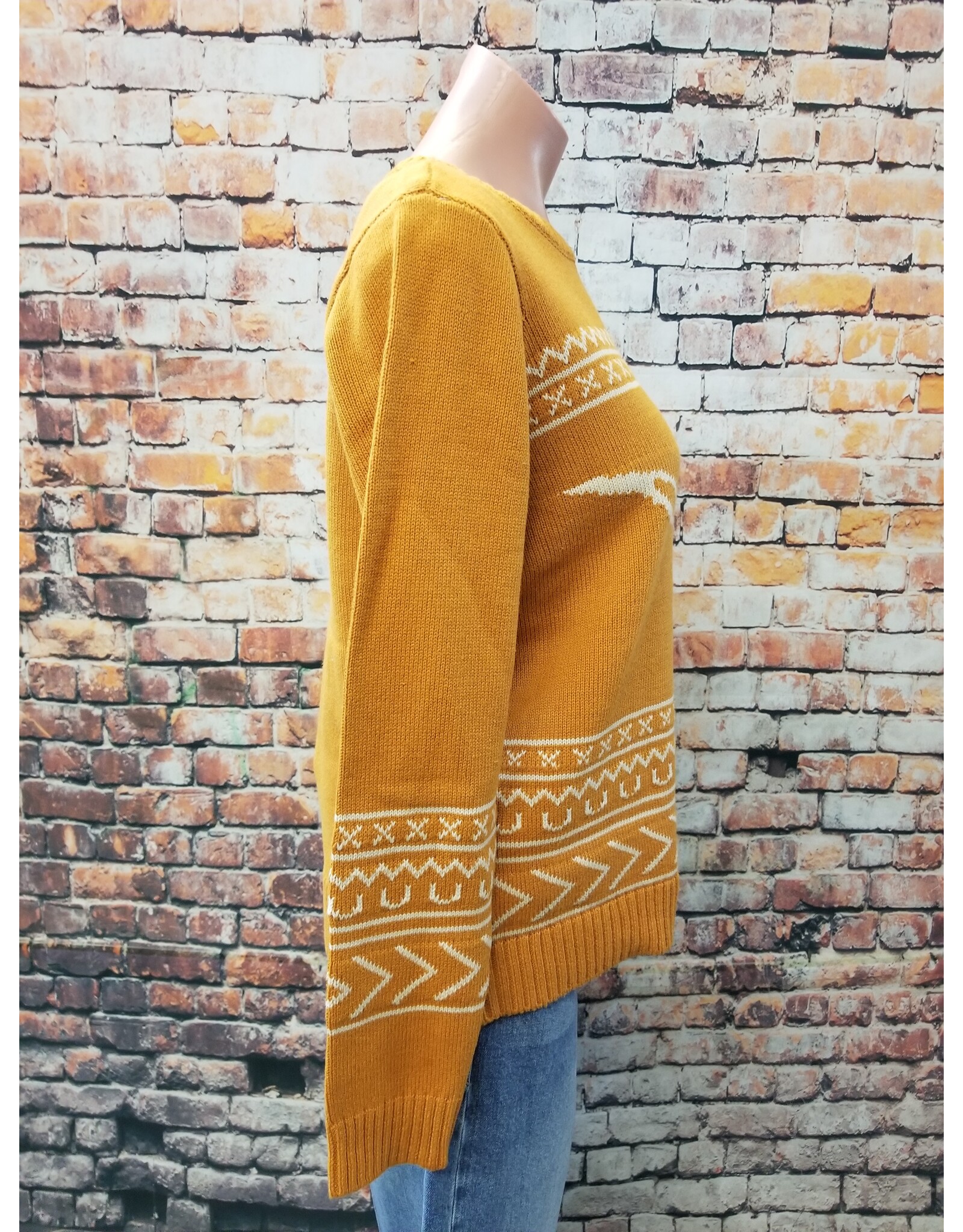Marigold Longhorn Sweater