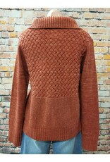 Cable Half Zip Sweater
