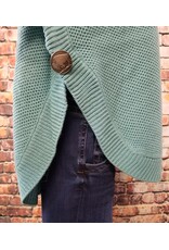 Aqua Round Bottom Buffalo Nickel Sweater