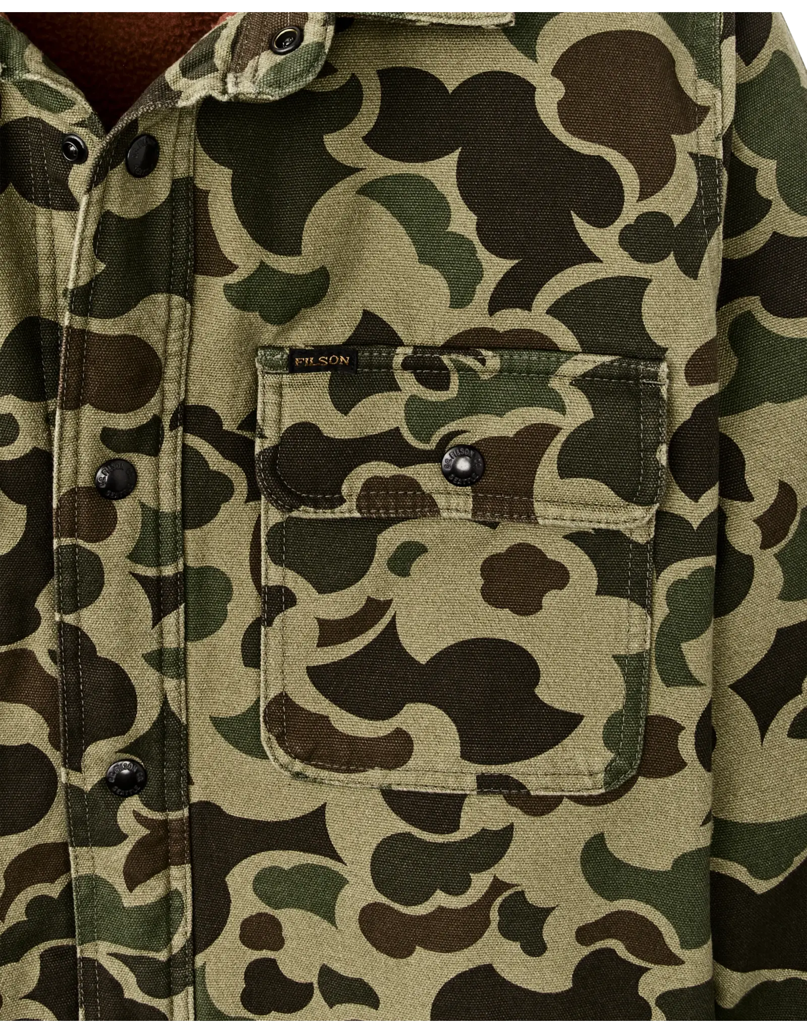 Filson Filson Fleece Lined Jac-Shirt Tundra Shrub Camo