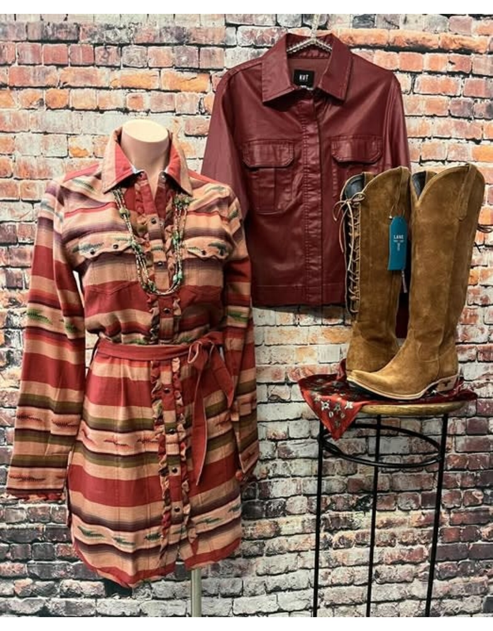 Tasha Polizzi Tasha Polizzi Colt 44 Tunic - Rouge