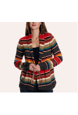Serena Serape Striped Cardigan