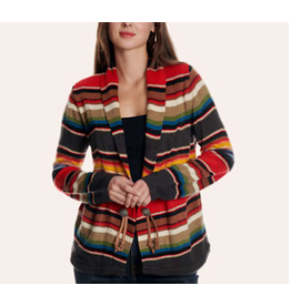 Serena Serape Striped Cardigan