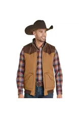Panhandle Panhandle Mens Camel Twill Puffer Vest