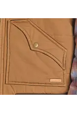 Panhandle Panhandle Mens Camel Twill Puffer Vest