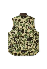 Filson Filson Waxed Down Vest Tundra Shrub Camo