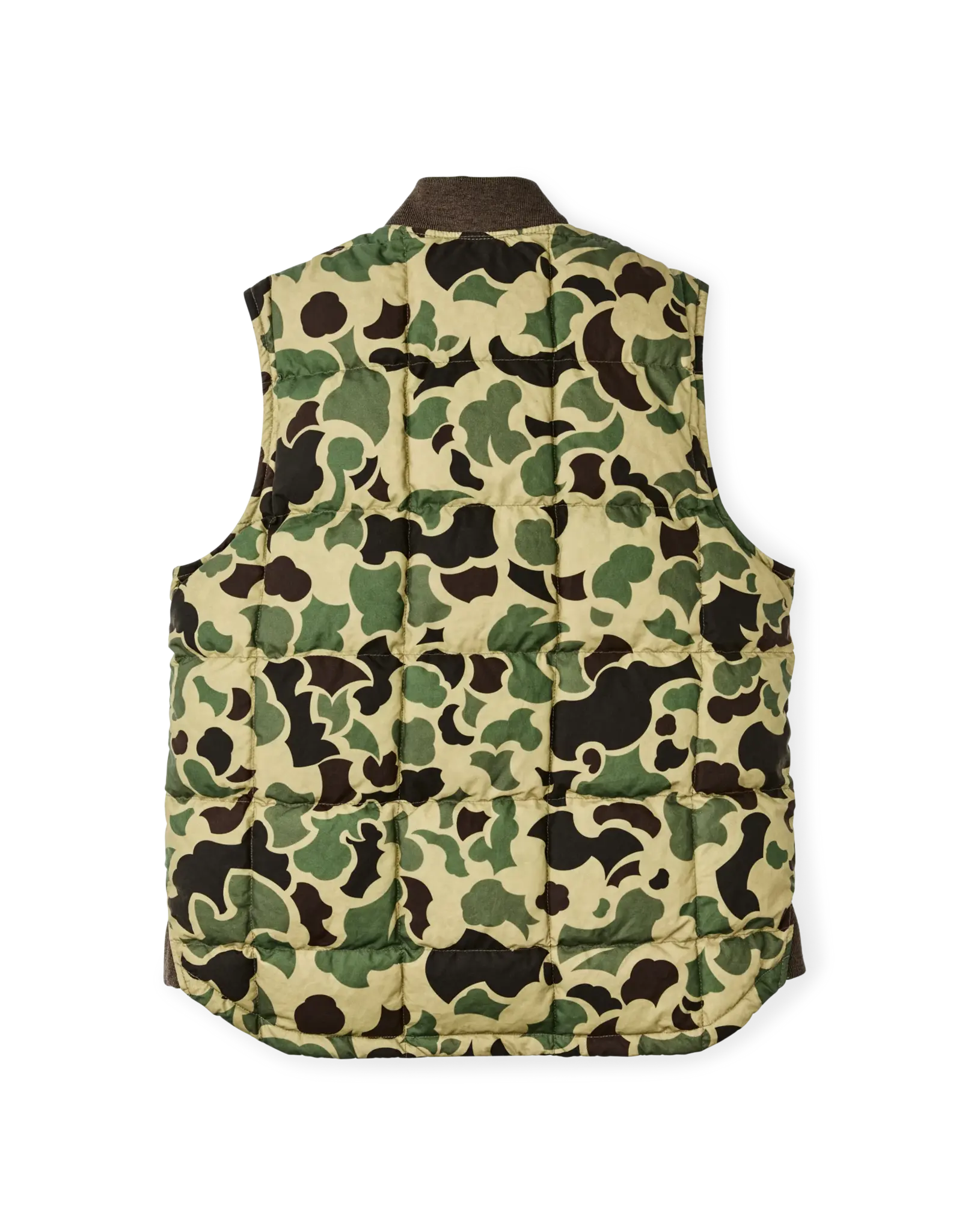 Filson Filson Waxed Down Vest Tundra Shrub Camo
