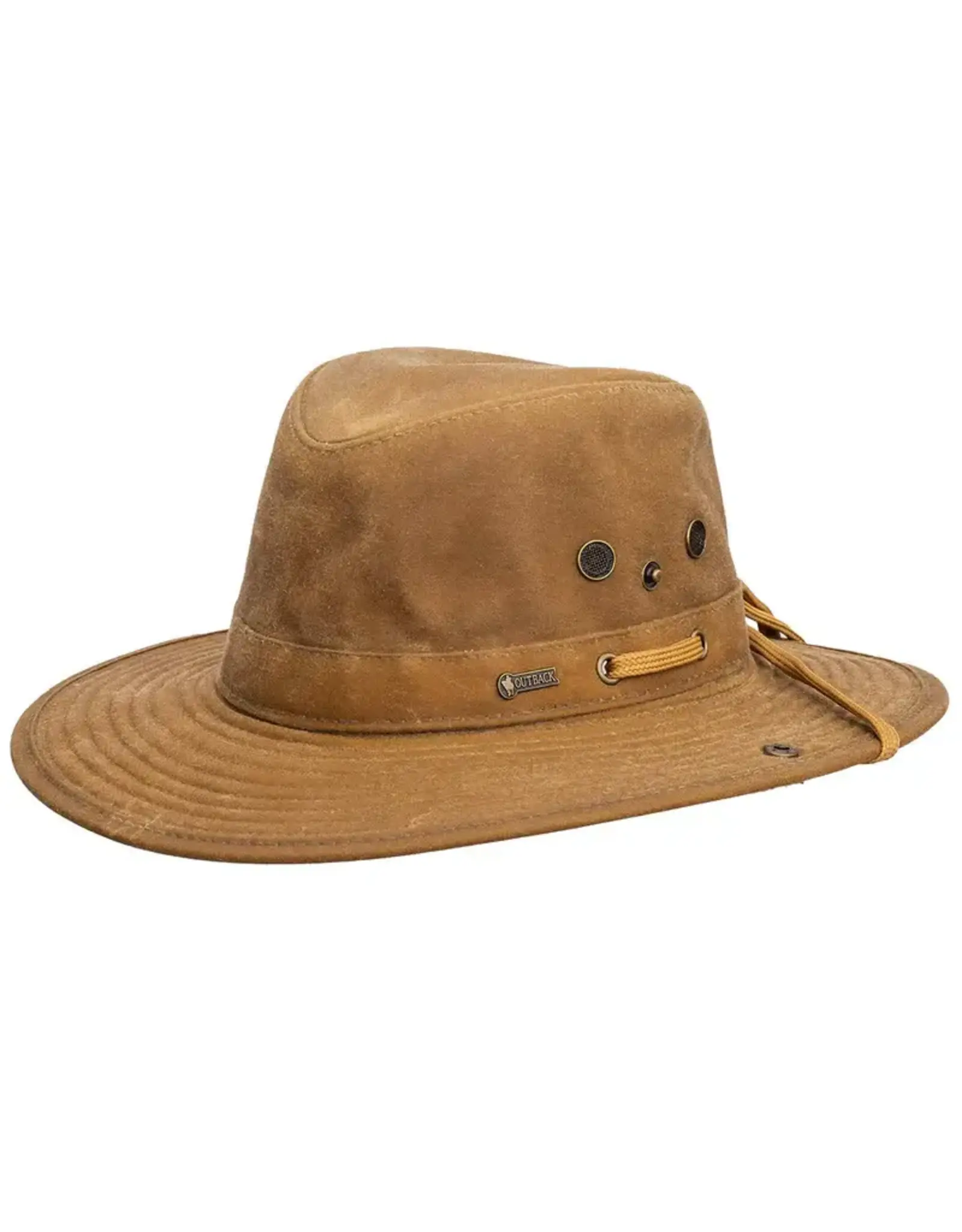 Outback Trading River Guide Oilskin Hat