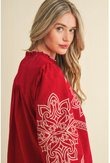 Eliza Embroidered Blouse