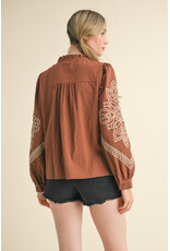 Eliza Embroidered Blouse