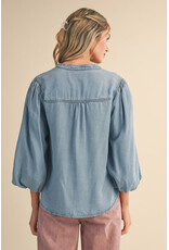 Darla Denim Blouse