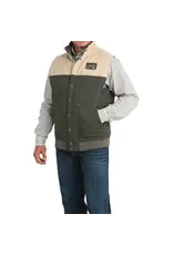 Cinch Cinch Men's Olive Green Reversible Aztec Vest Cinch Cinch Men's Olive Green Reversible Aztec Vest