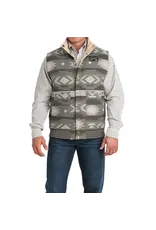 Cinch Cinch Men's Olive Green Reversible Aztec Vest Cinch Cinch Men's Olive Green Reversible Aztec Vest