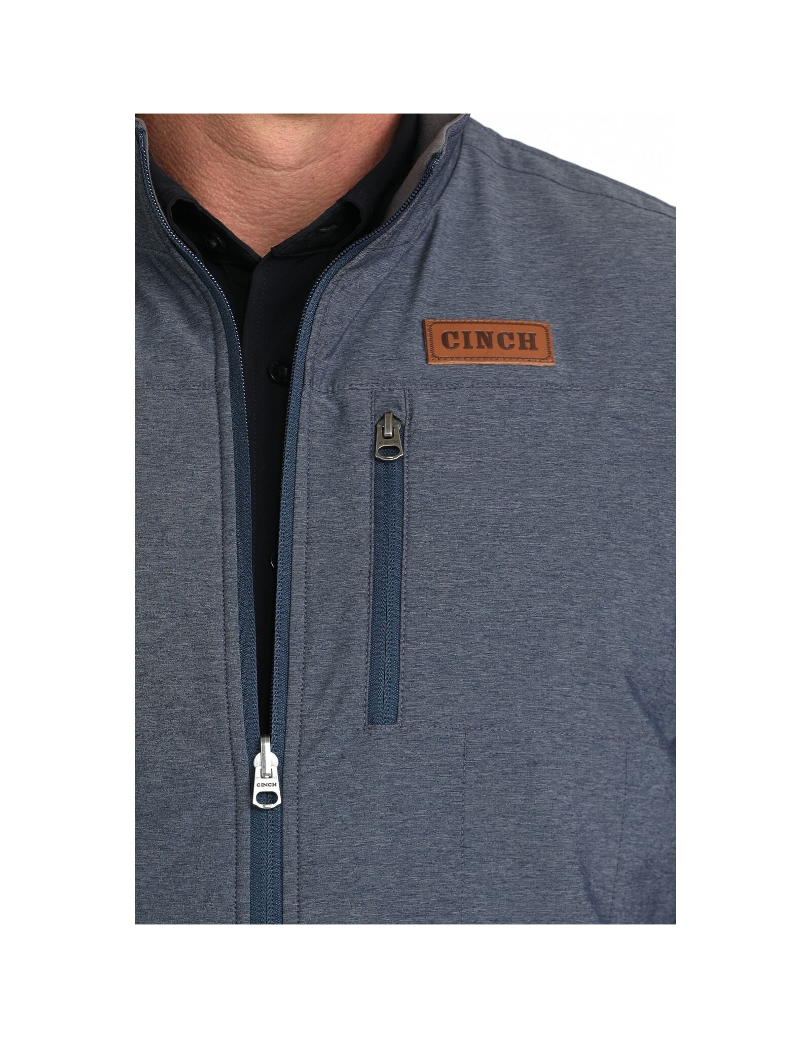 Cinch Men's Cinch Reversible Navy/ Gray Vest