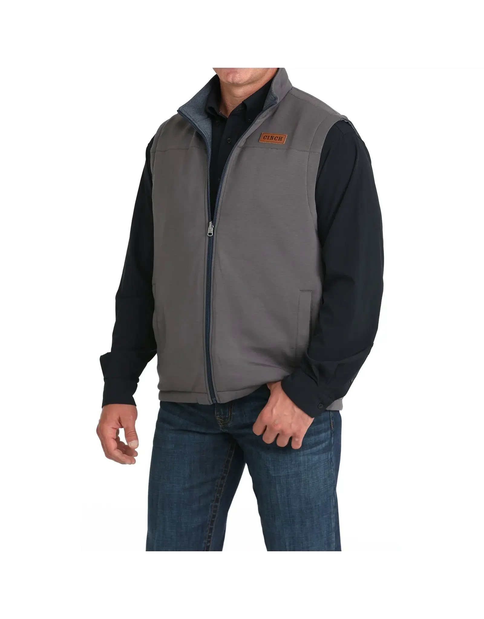 Cinch Men's Cinch Reversible Navy/ Gray Vest