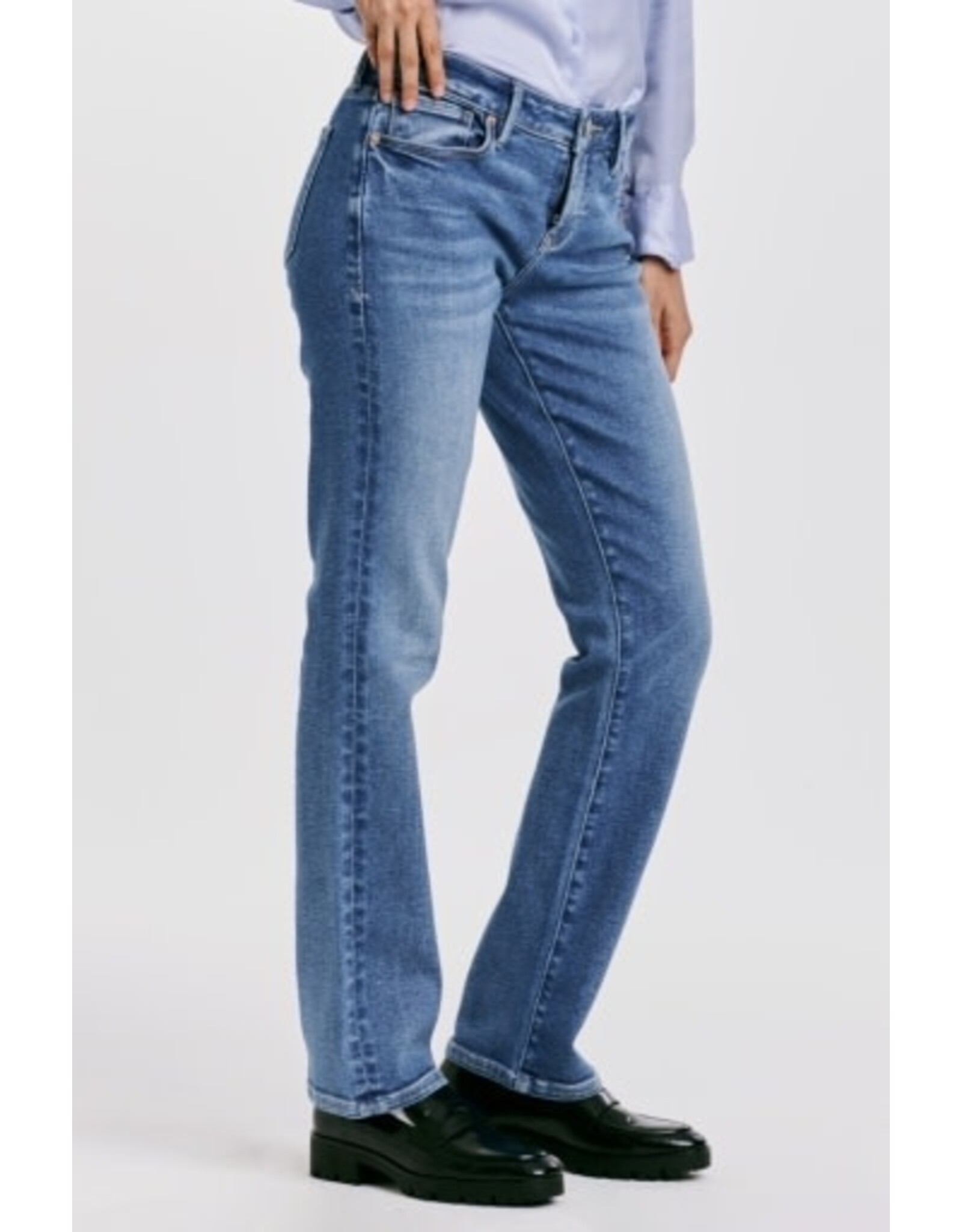 Dear John Denim Dear John Playback Mid Rise Slim Straight Jeans