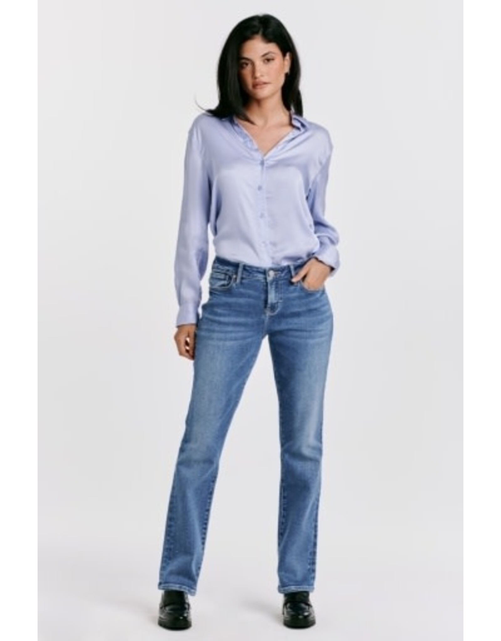 Dear John Denim Dear John Playback Mid Rise Slim Straight Jeans