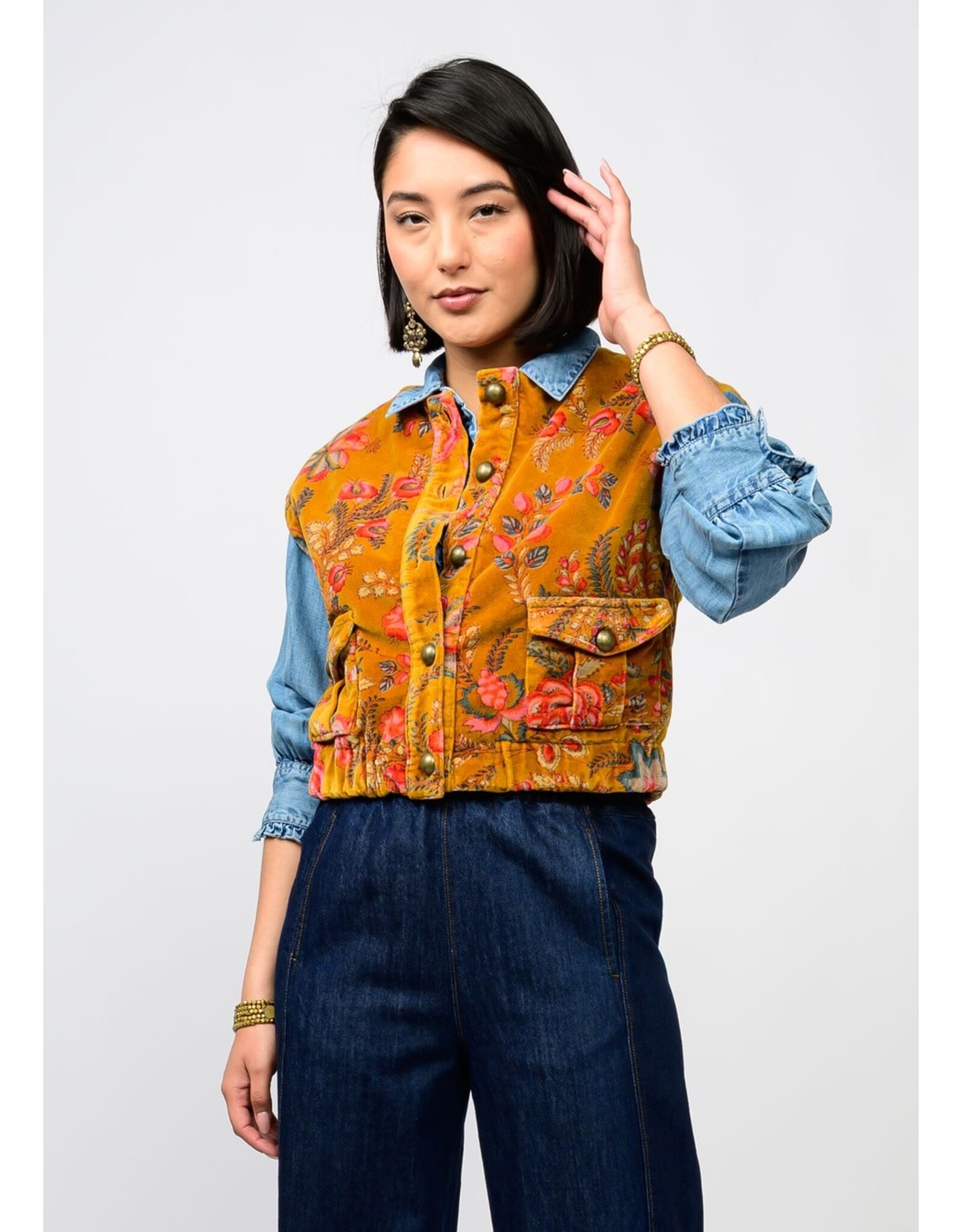 Ivy Jane Ivy Jane Velveteen Vest