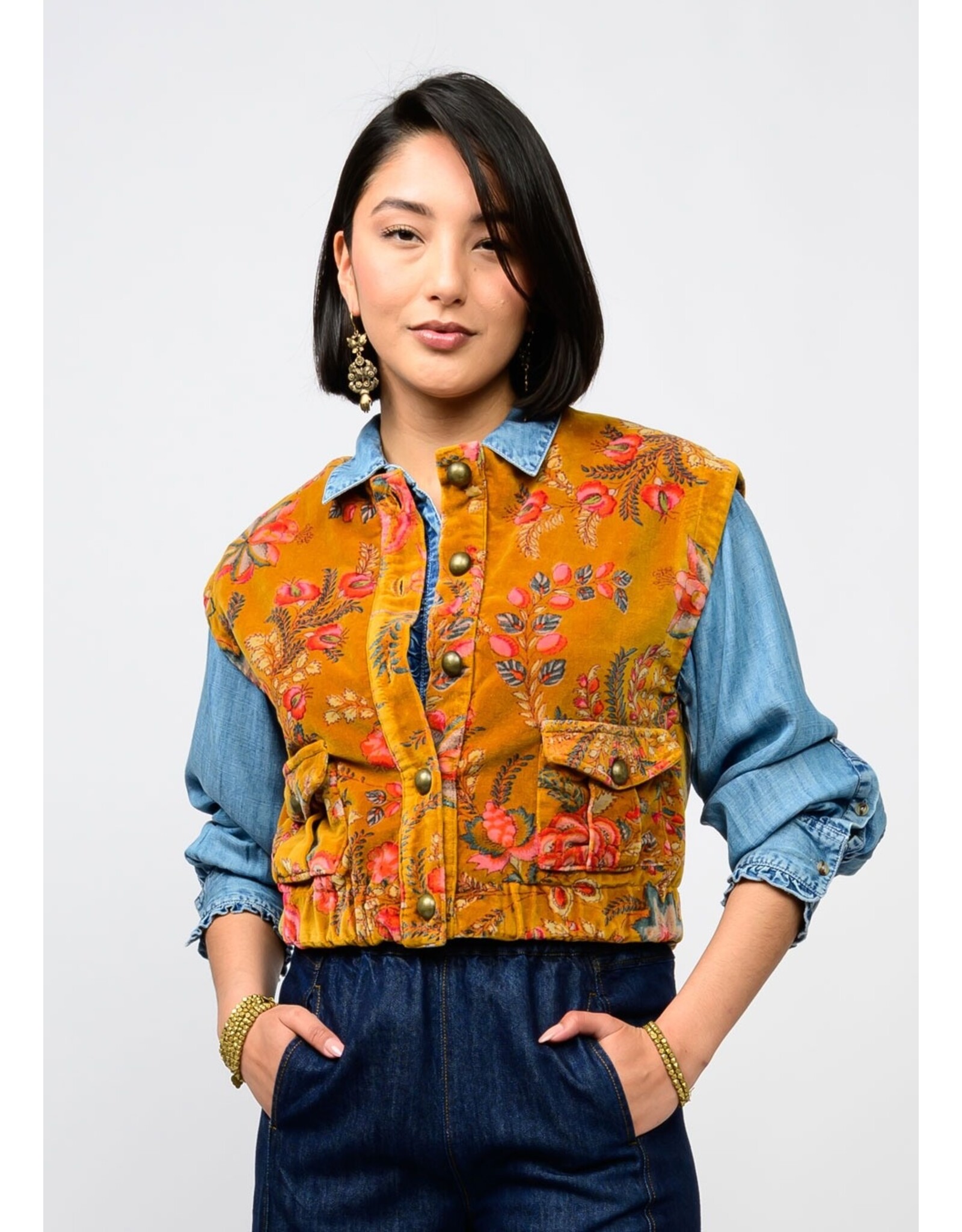 Ivy Jane Ivy Jane Velveteen Vest