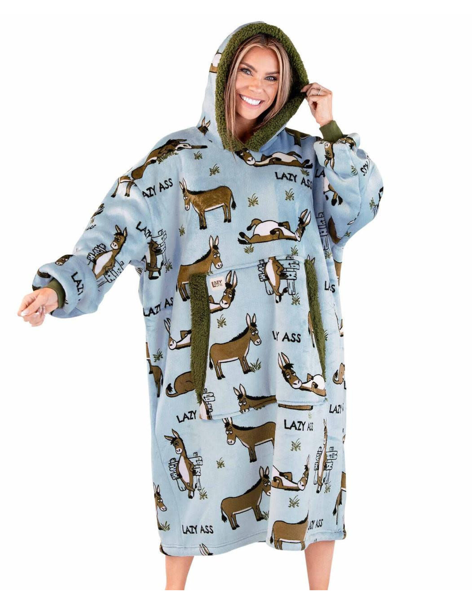 Lazy Ass Blanket Hoodie