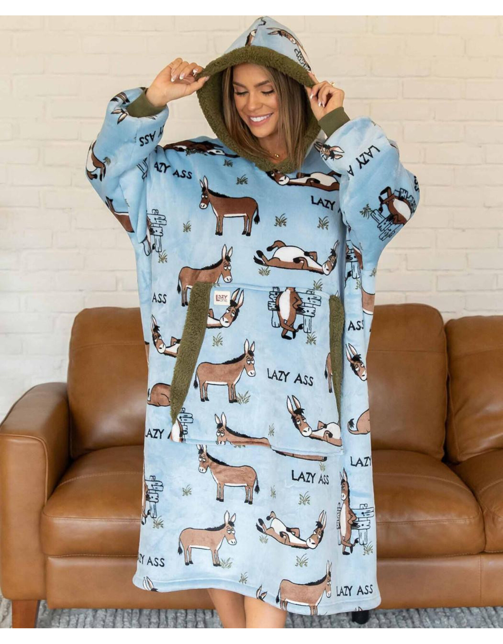 Lazy Ass Blanket Hoodie