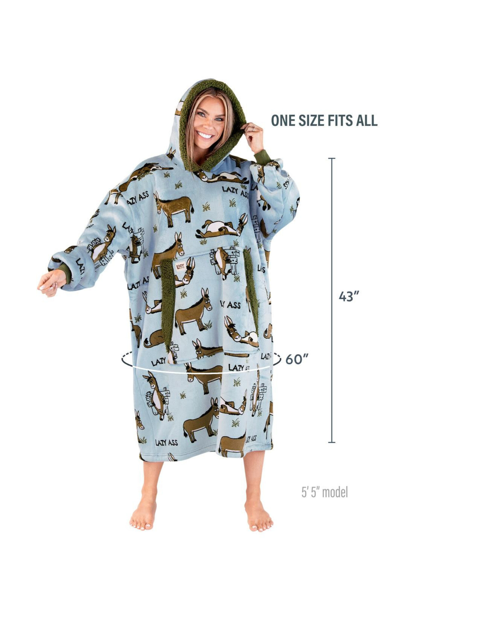 Lazy Ass Blanket Hoodie