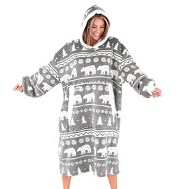 Nordic Bear Blanket Hoodie