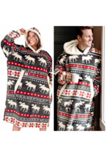 Cabin Fair Isle Blanket Hoodie Cabin Fair Isle Blanket Hoodie