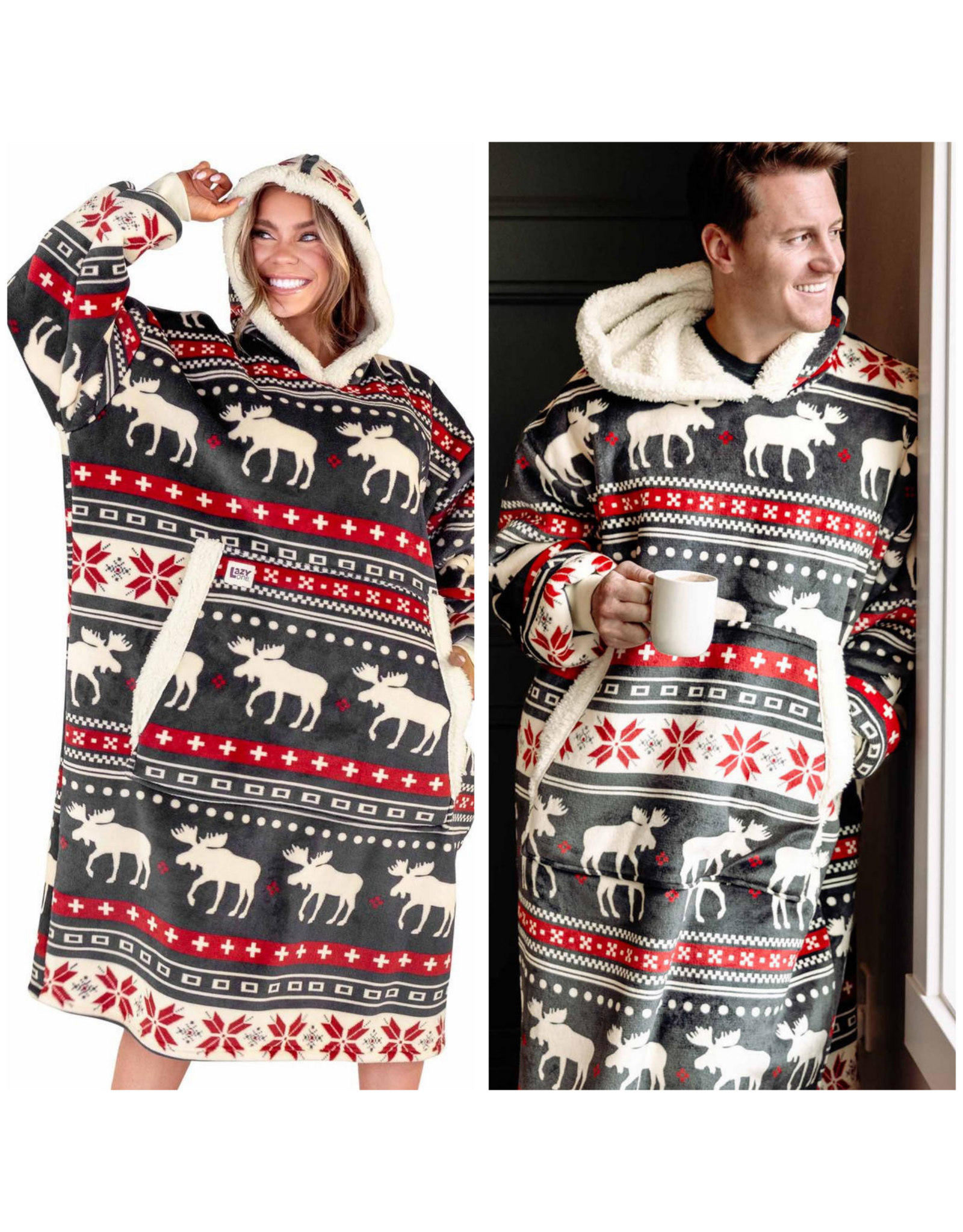 Cabin Fair Isle Blanket Hoodie