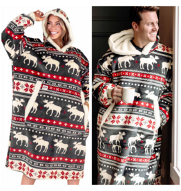 Cabin Fair Isle Blanket Hoodie