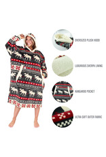 Cabin Fair Isle Blanket Hoodie Cabin Fair Isle Blanket Hoodie