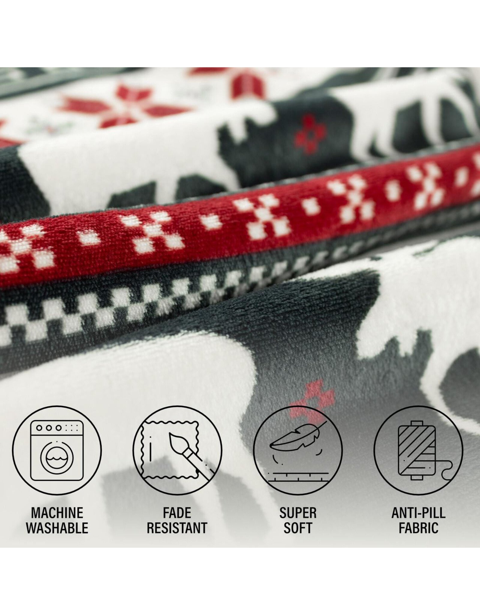 Cabin Fair Isle Blanket Hoodie