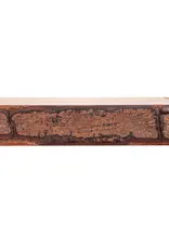 Mahogany Wood & Stainless Steel Cheese Slicer w/ Bark Edge