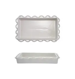 Decorative Scalloped Napkin Holder