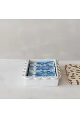 Decorative Scalloped Napkin Holder