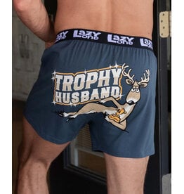 Trophy Husband Mens Funny Boxer