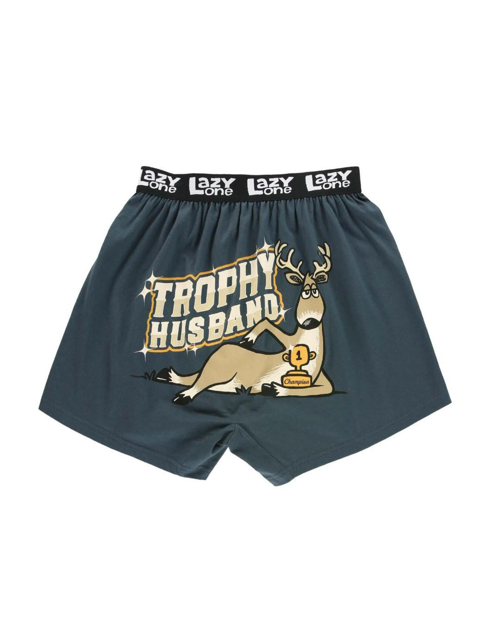 Trophy Husband Mens Funny Boxer