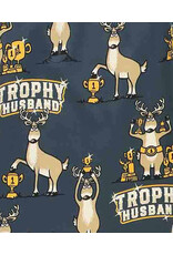 PJ Pant Trophy Husband Dark Blue PJ Pant Trophy Husband Dark Blue