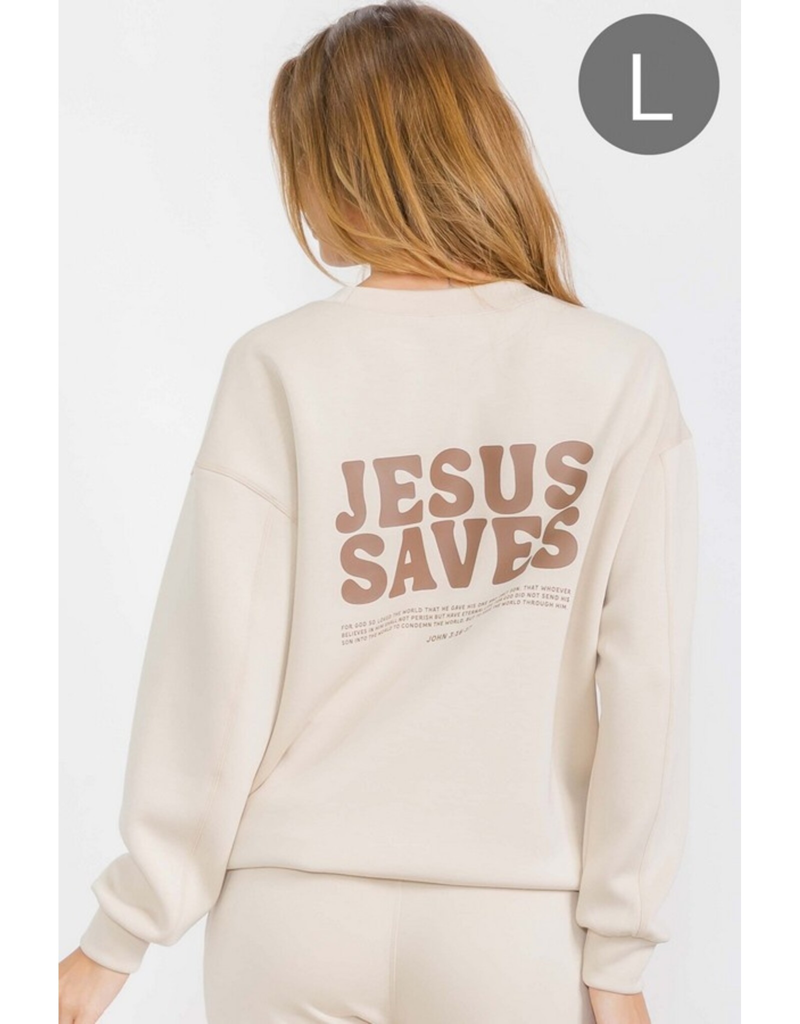 Jesus Saves Ultra Comfy Pullover Sweatshirt