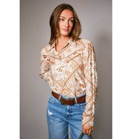 Lainey Western Long Sleeve Button-Up Shirt