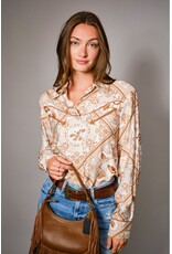 Lainey Western Long Sleeve Button-Up Shirt