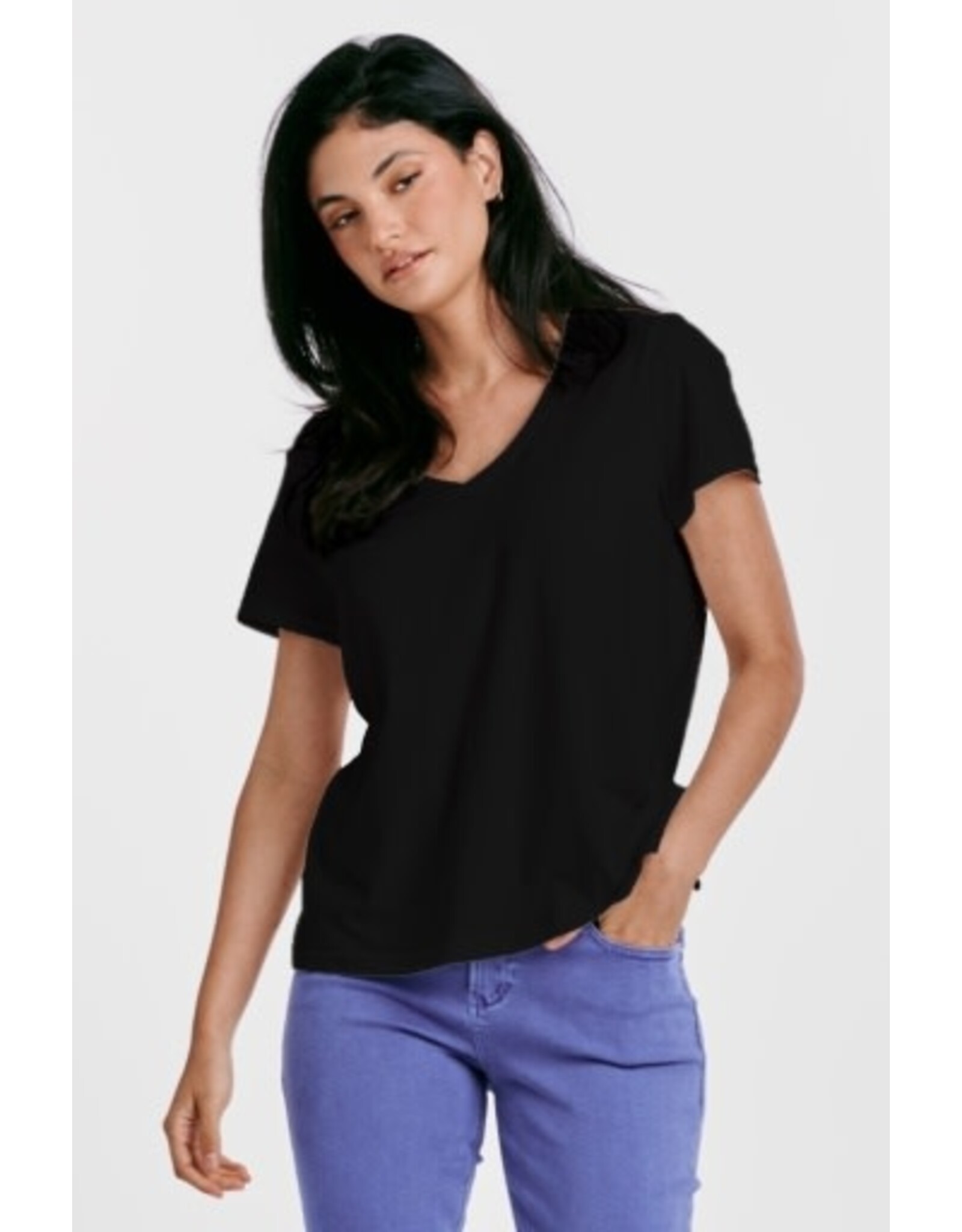 Dear John Denim Dear John Madelyn Tee - Black